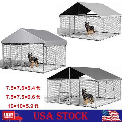 Large dog kennel - kennel, outdoor